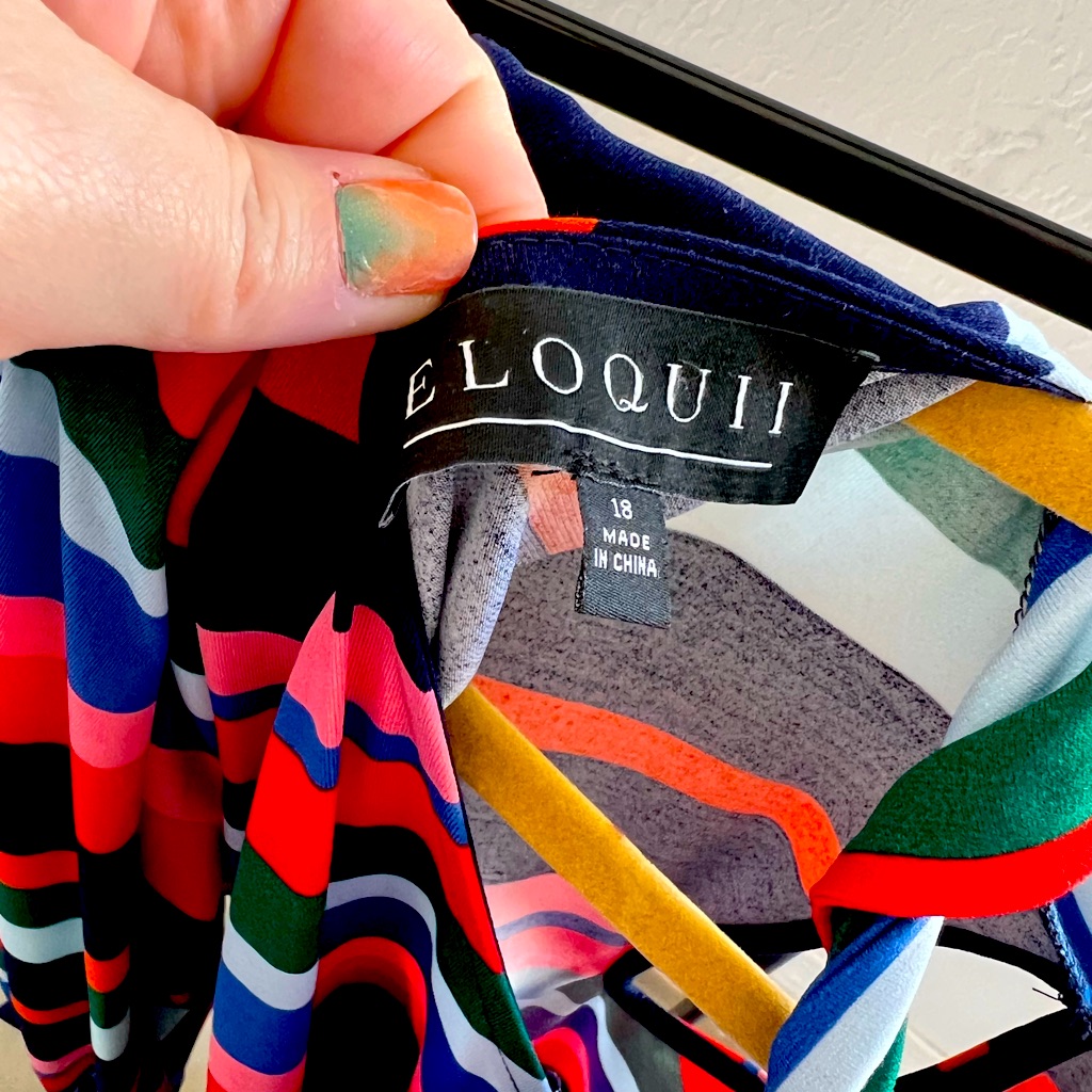 Beautiful Brand New Eloquii Dress - Never Worn.